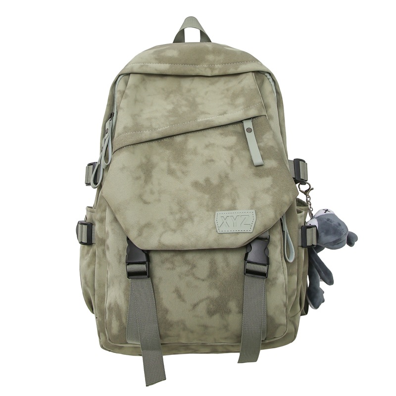 New cross-border backpack, Korean version for both men and women, casual and high-quality backpack, large-capacity computer backpack for campus classes Item Picture