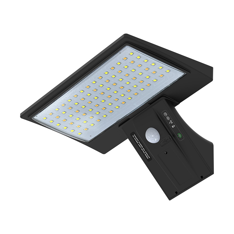 Solar wall lamps, outdoor waterproof garden lamps, no-wiring smart sensor lamps, new rural villa doorplate lamps, wall lamps Item Picture