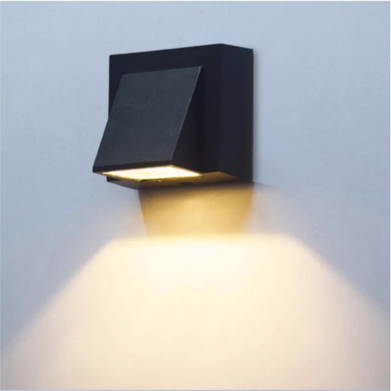 Balcony, terrace, outdoor waterproof led wall lamp, double-head up and down lighting, creative entrance, exterior wall, corridor, courtyard simple lamp full figure
