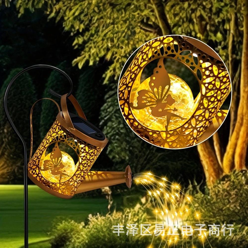 New solar water bottle lamp, solar angel water bottle, garden decorative lamp, party decorative luminous lamp Application Scenario