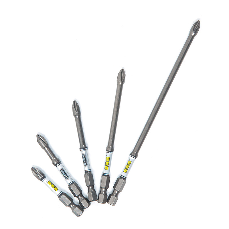The complete series of D2 double-stick screwdrivers, featuring high hardness, strong magnetic cross, impact-resistant starting heads, electric screw screwdrivers, and long models Item Picture