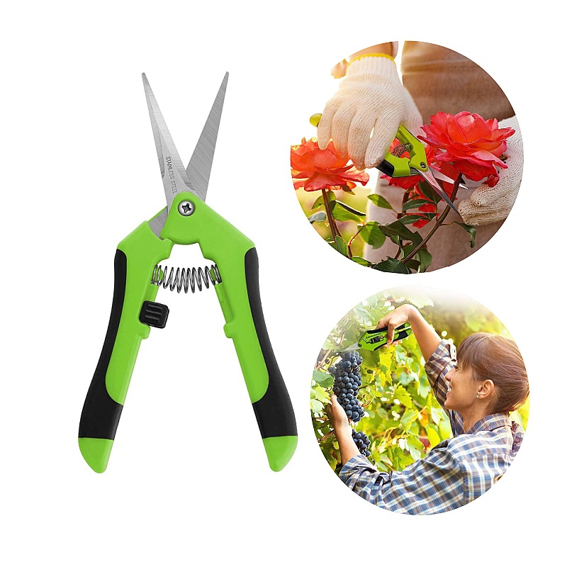 Cross-border best-selling small pruning shears, flower branch pruning shears, branch pruning shears, fruit picking shears, potted plant pruning shears, gardening shears and garden tools full figure