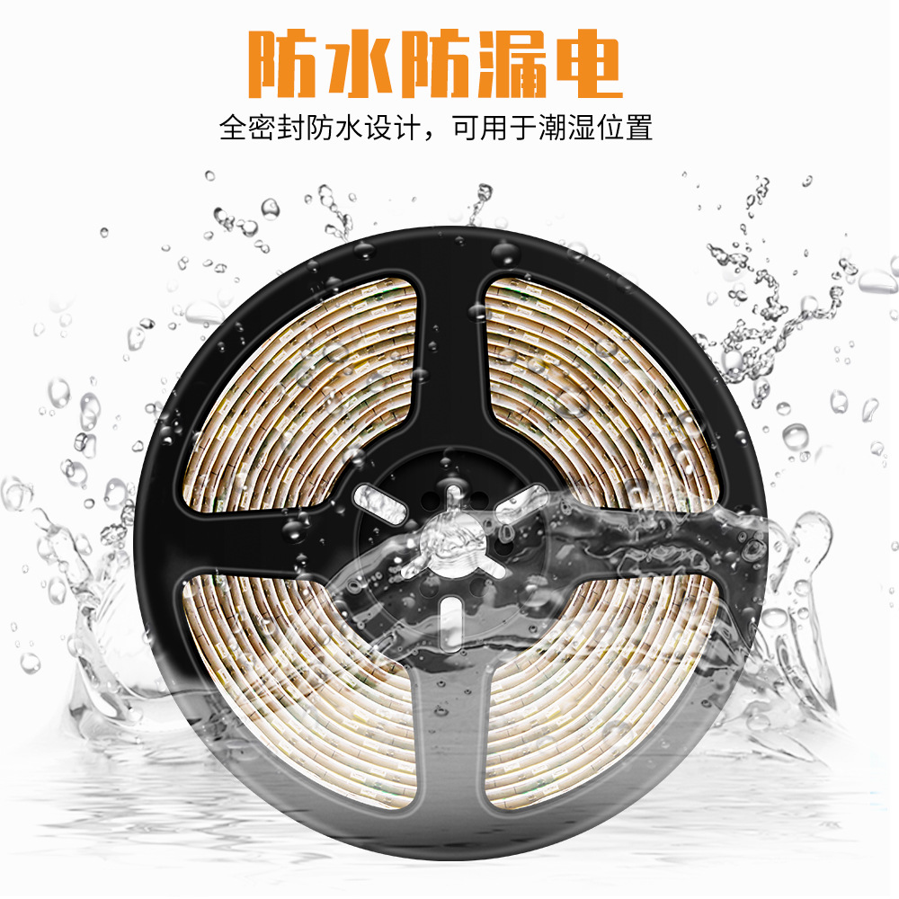 Qianrun Lighting LED light strips, USB hand-swept sensor, 5V low-voltage household kitchen cabinets, wine cabinets, decorative light strips, ambient light strips Application Scenario