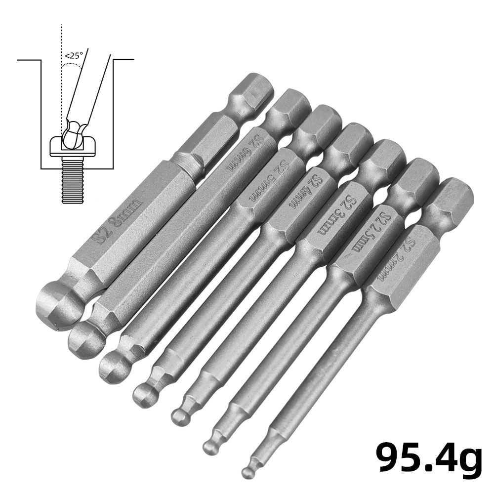 Yunbei Electric Screwdriver set, 50-piece set with irregular cross, straight line, plum blossom, hexagonal U-shaped extension and extended screwdriver bits undefined