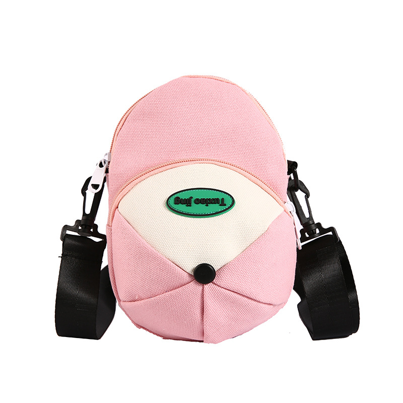 New cute design, fashionable and casual, unisex hat bag, color-blocking large-capacity phone bag, single-shoulder crossbody bag Item Picture