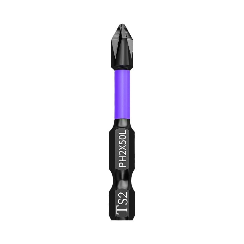 Cross-border strong magnetic anti-slip screwdriver bit, impact-resistant high-hardness screw screwdriver bit, electric drill air screwdriver bit, cross screwdriver bit worker Item Picture