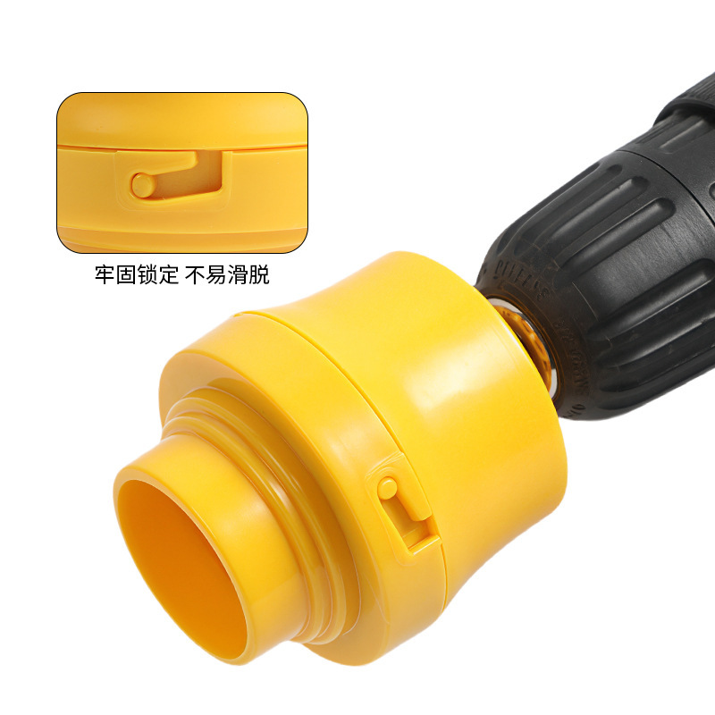 Electric type electric drill for modifying water pipe threading machine, household plastic thread electric threading machine tool, ppr water pipe Specification drawing
