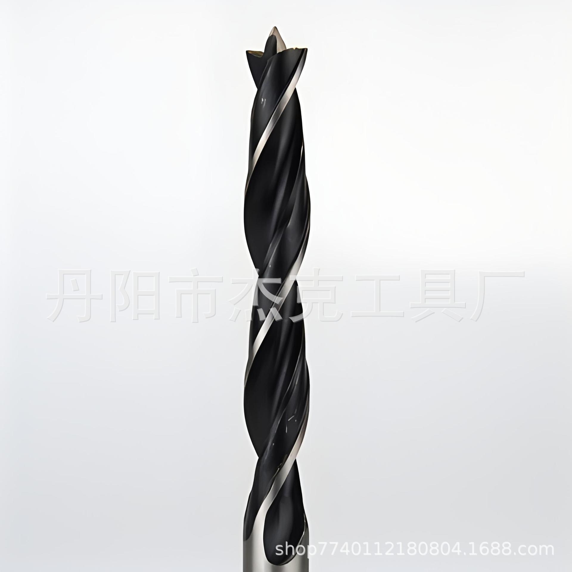 Hot-selling three-pointed woodworking drill manufacturer direct sales of woodworking hole openers, woodworking drills, electric drills, bench drills, positioning hole opening drill bits Specification drawing