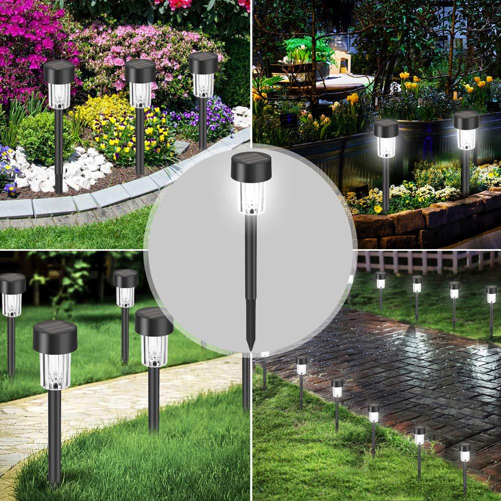 New cross-border solar plastic LED ground plug lawn light, courtyard villa outdoor waterproof landscape light Specification drawing