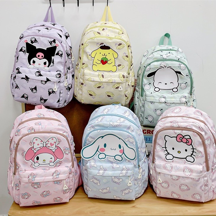 Lightweight and lightweight cartoon and animation children's schoolbag for primary school students, boys and girls aged 9-14, grades 4, 5 and 6, backpack full figure