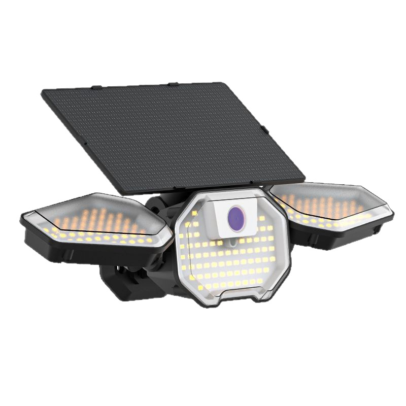 2025 new solar garden lamp, outdoor waterproof human body sensor lamp, villa gate, balcony and household lighting lamp Item Picture