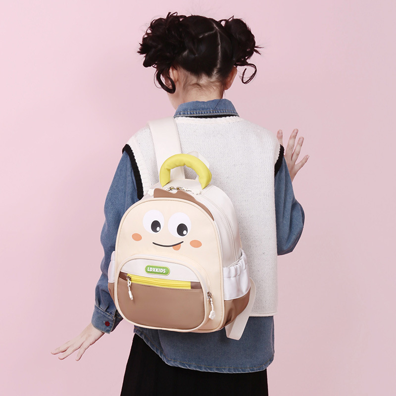 Cross-border best-selling kindergarten schoolbags for boys and girls, cute backpacks for boys to start school, and backpacks for girls and babies details Picture