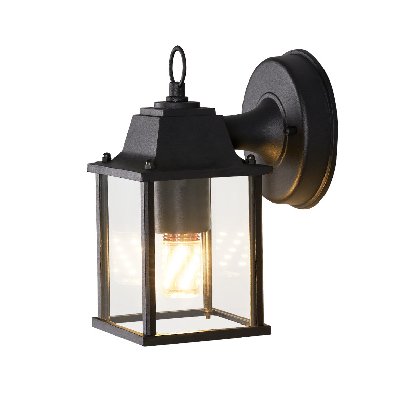 New Chinese-style exterior wall lamps, garden villa terrace, gate, retro "Fu" character outdoor waterproof and simple courtyard lamps Item Picture