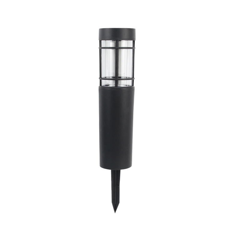 New outdoor solar cylindrical lawn lamp, led courtyard light and shadow road lamp, home park atmosphere lamp, waterproof Item Picture