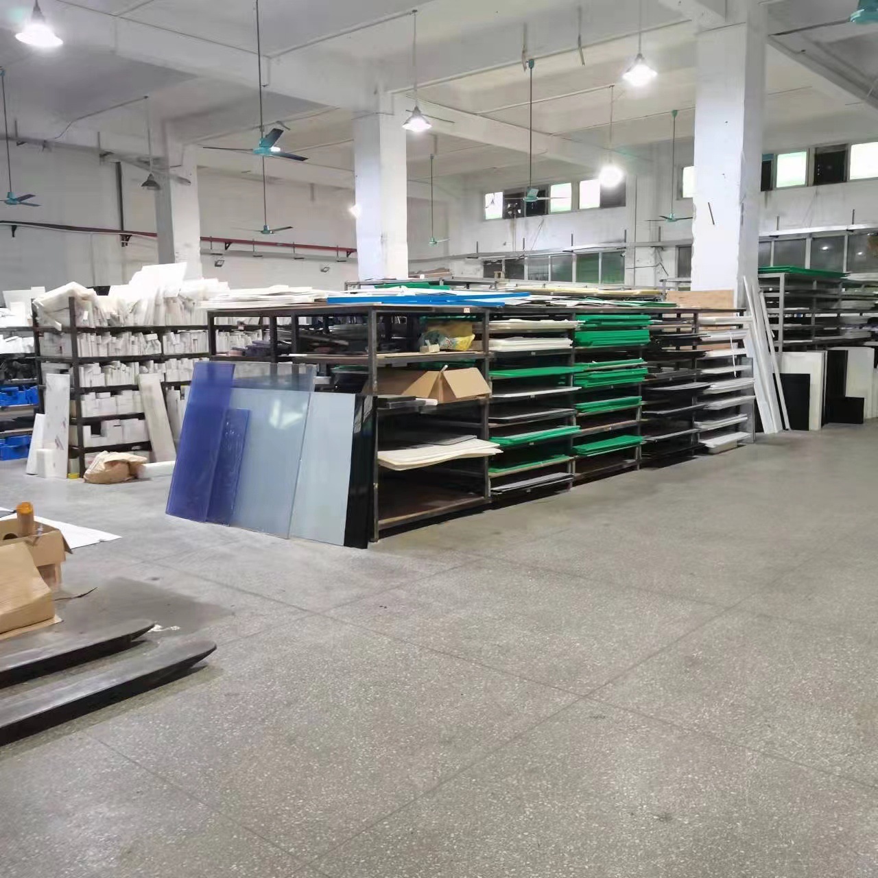 pp hard plate processing, white nylon plate, wear-resistant PA6 square bars, polyethylene PE plate, POM plastic steel plate Specification drawing