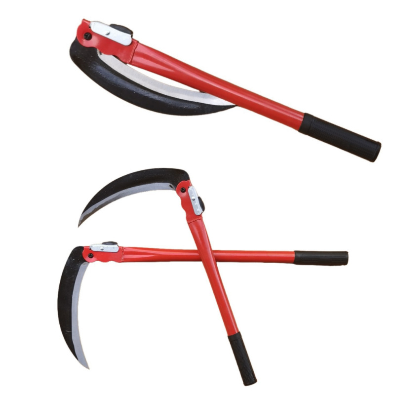 Folding sickle, grass cutter, wheat and rice cutter, outdoor camping tools, agricultural tools, garden tools details Picture