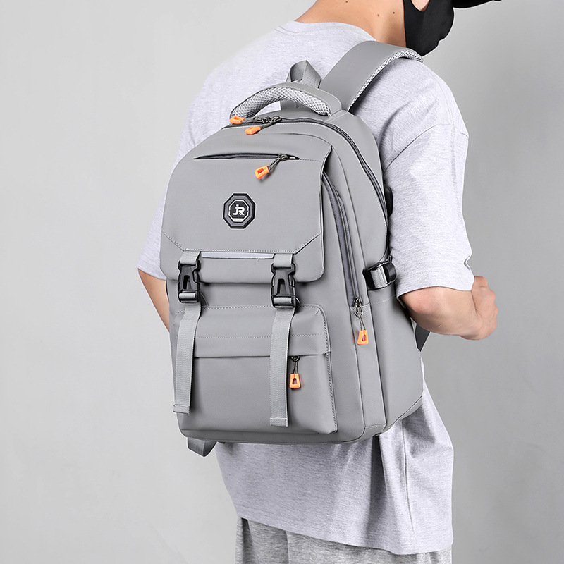 Wholesale of new water-resistant backpacks for both men and women, casual college student backpacks, and large-capacity business computer backpacks Specification drawing