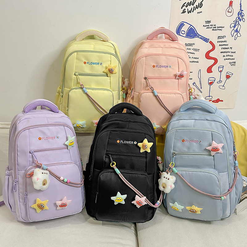 Schoolbag for girls, ins forest style, high school, college, campus, junior high school, college backpack, large capacity for going out Application Scenario