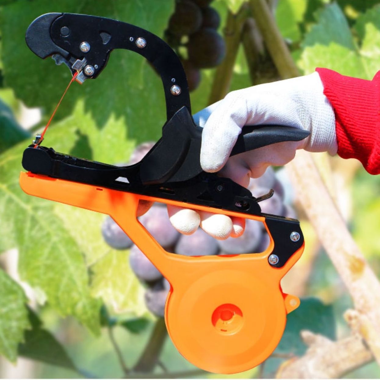 New German imported branch binding machine, grape vine binding machine, tomato and passion fruit elbow branch binding machine, binding device nail undefined