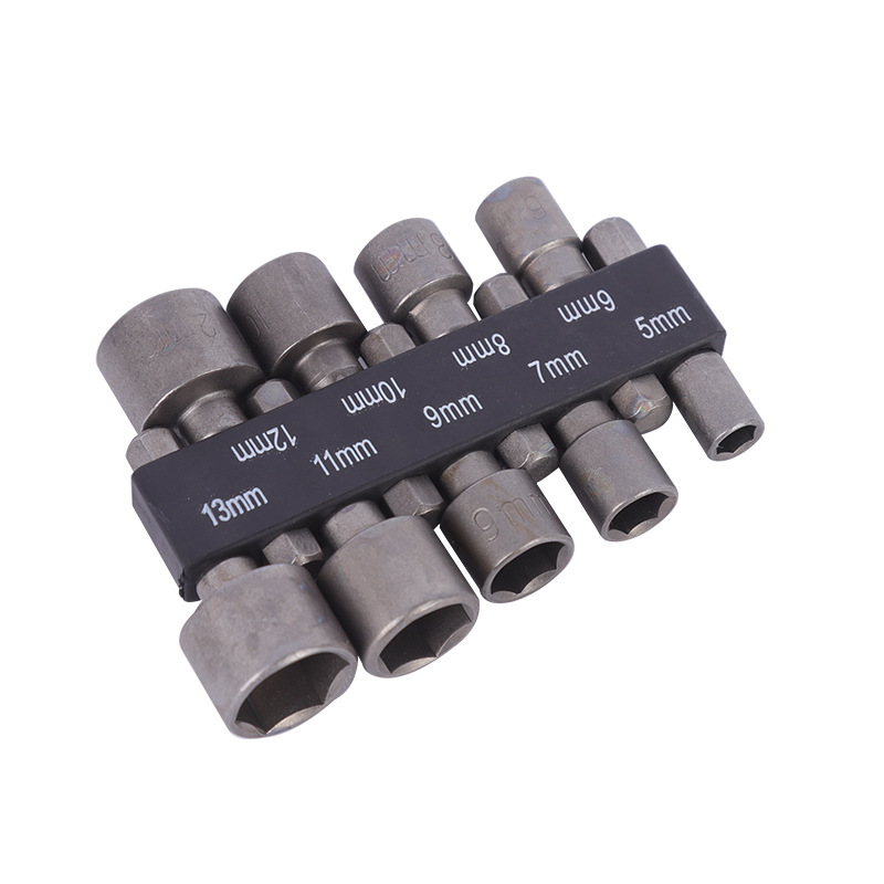 Wholesale deep sleeve air batch sleeve head hex handle Air batch sleeve head 9/14 sets hex handle sleeve Item Picture