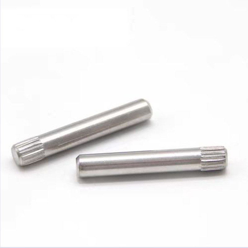 Knurled stainless steel, embossed cylindrical, positioning toy cup lid, hardware pin, straight anti-rust mold spring Item Picture