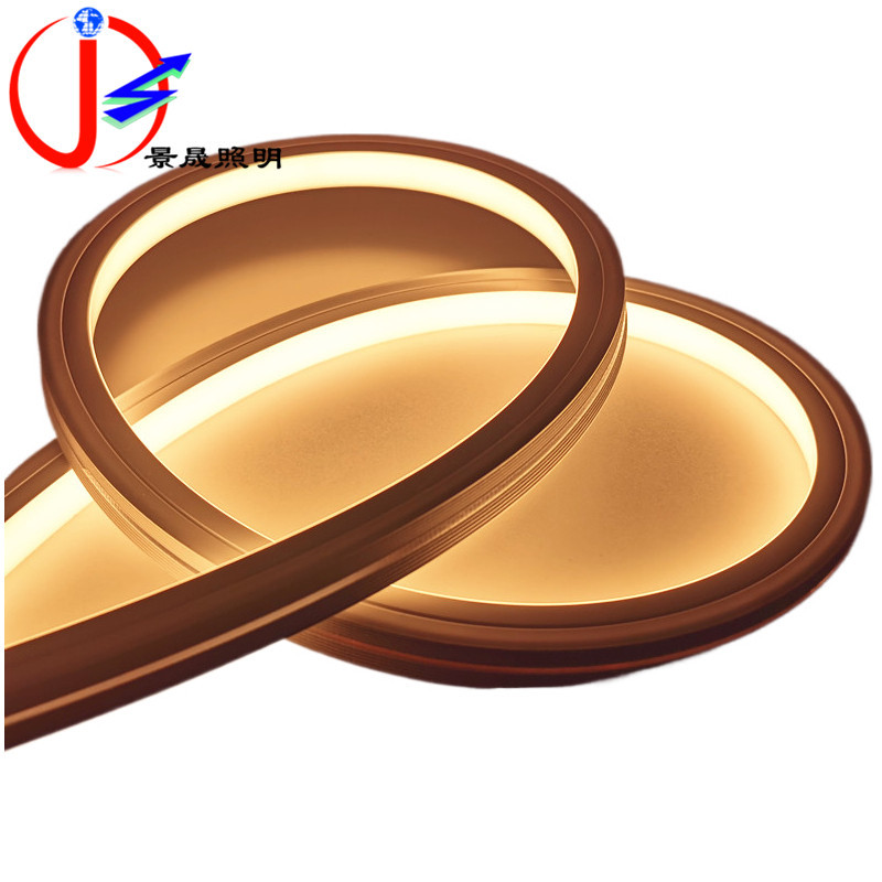 1212LED silicone rubber light strip, linear light strip, 24V embedded, flexible and bendable shaped light strip Item Picture