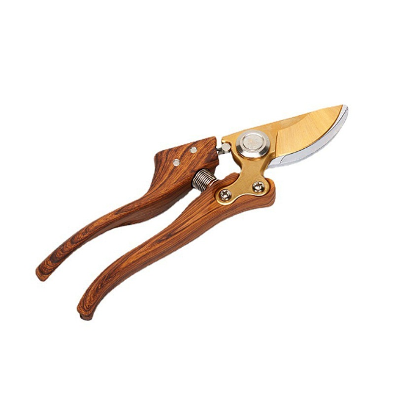 SK5 Pruning scissors: Garden potted plant branch pruning, fruit picking pruning, outdoor flower picking pruning, grape, lychee, loquat pruning, wood grain pruning Item Picture
