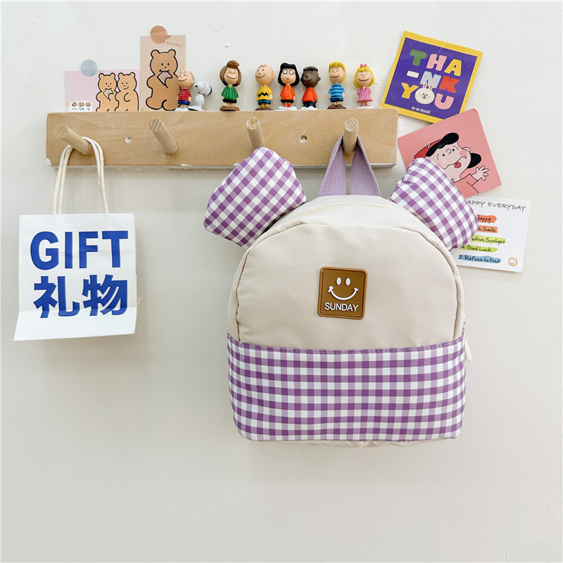 Wholesale of lightweight girls' backpacks, cartoon baby schoolbags, cute children's schoolbags, and kindergarten backpacks details Picture