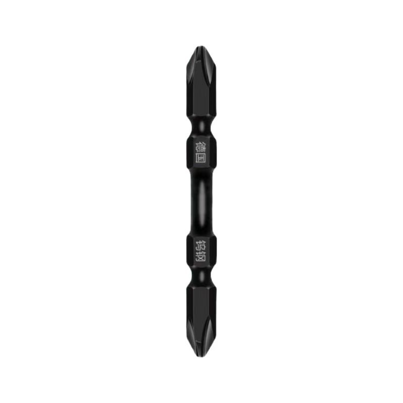 High-hardness cross-head tungsten steel extended strong magnetic head with hard electric screwdriver, manual small-head screwdriver bit set Item Picture