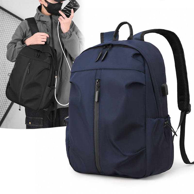2025 Cross-border New backpack, business trip large-capacity multi-functional computer bag, simple travel and leisure backpack Specification drawing