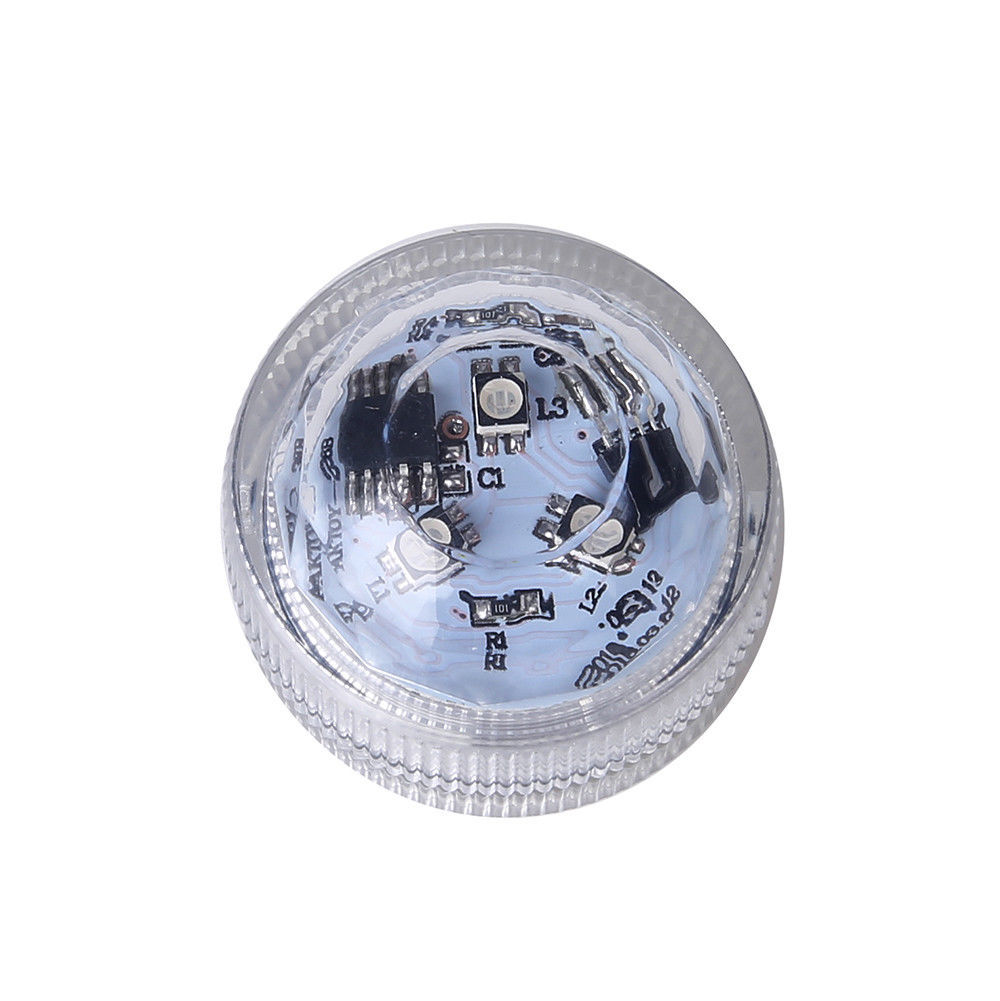 Diving light LED 21-key remote control, seven-color timing, diamond-illuminated swimming pool light, DIY night light, vase light, fish tank light details Picture