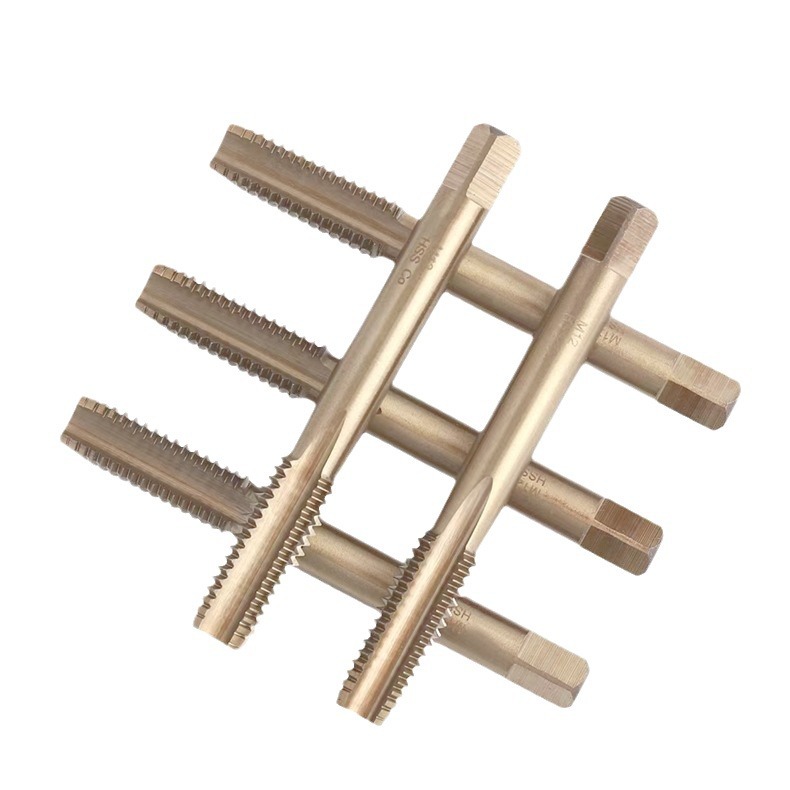 Shangheng high cobalt content taps for tapping stainless steel special taps M35, and straight groove taps M5, M6, M8 for cobalt content machines of Heye Item Picture