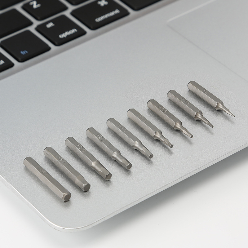 The various models of hexagon socket S2 screwdrivers, including H1.5, H2, H2.5, H3, H4, and H5, are magnetic manual screwdrivers with large batch sizes and excellent performance Application Scenario
