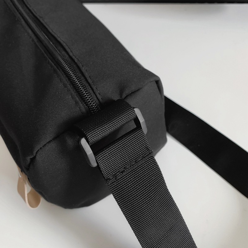 Japanese-style trendy nylon bag for women, Korean-style Instagram versatile commuting single-shoulder small square bag, casual student couple crossbody bag Specification drawing