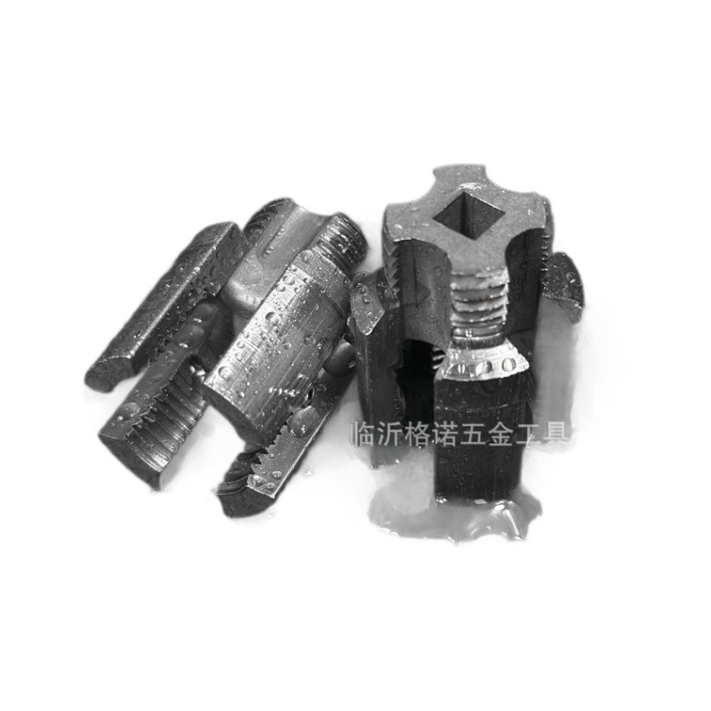 New type of water pipe internal and external thread integrated thread opener drill bit, 4-inch water pipe PPRPPE universal thread opener tool for electric drills Item Picture