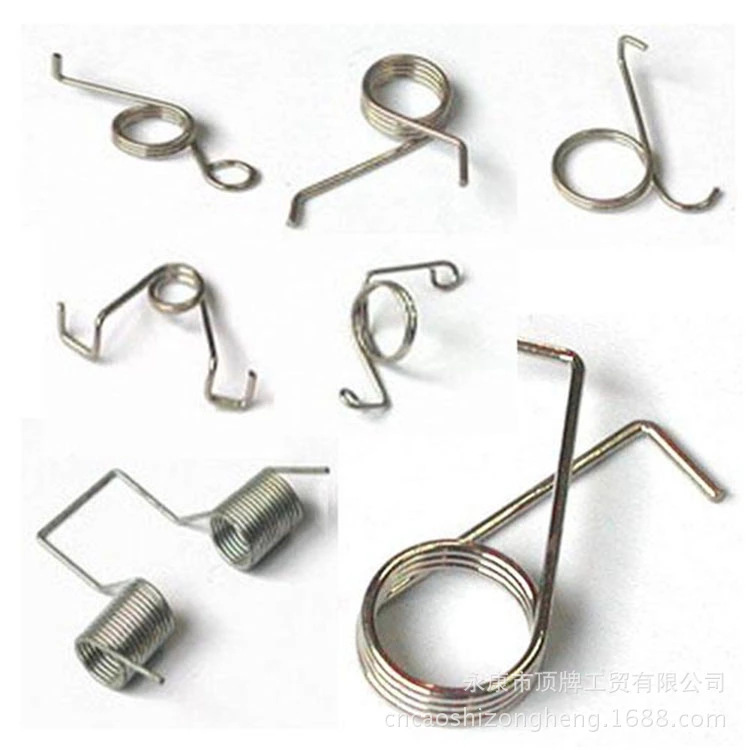 Stainless steel compression spring knob pressure spring carbon steel copper hardware small precision special-shaped spring telescopic double torsion spring full figure