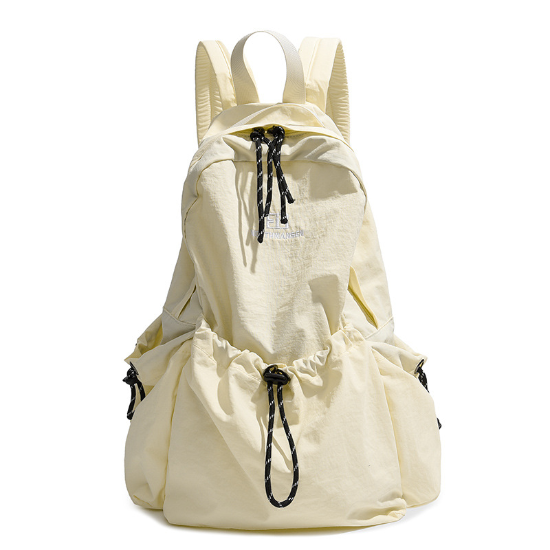 New large-capacity schoolbag for autumn and winter, "Qingbai Ni" large-capacity backpack, student backpack, outdoor sports bag Item Picture