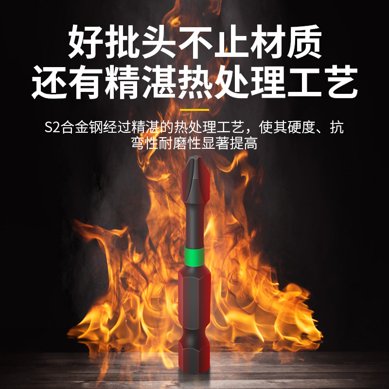 New Black Cyclone industrial-grade electric screwdriver, strong magnetic electric drill, cross screwdriver, air screwdriver, S2PH2 screwdriver details Picture
