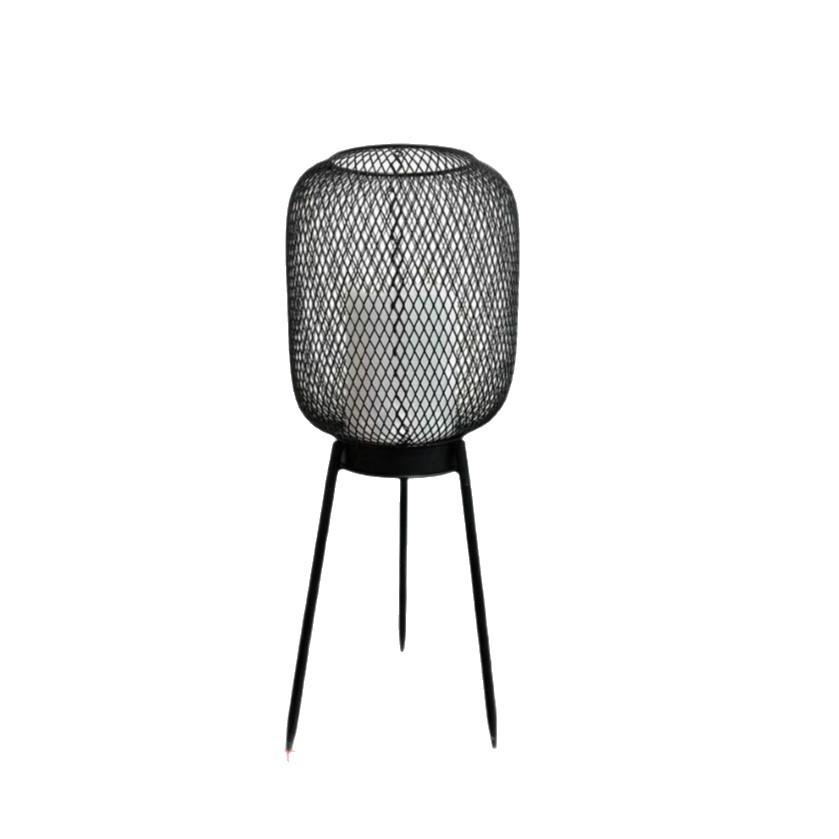 New cross-border courtyard balcony table lamp, decorative table lamp, simple style night light, outdoor garden, solar courtyard candle Item Picture