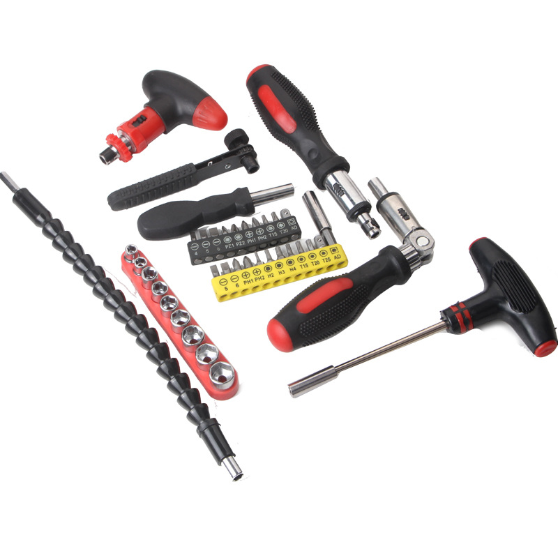 Screwdriver, electric drill parts, universal shaft, electric grinding parts, screwdriver head set, multi-functional flexible shaft electric drill set Specification drawing