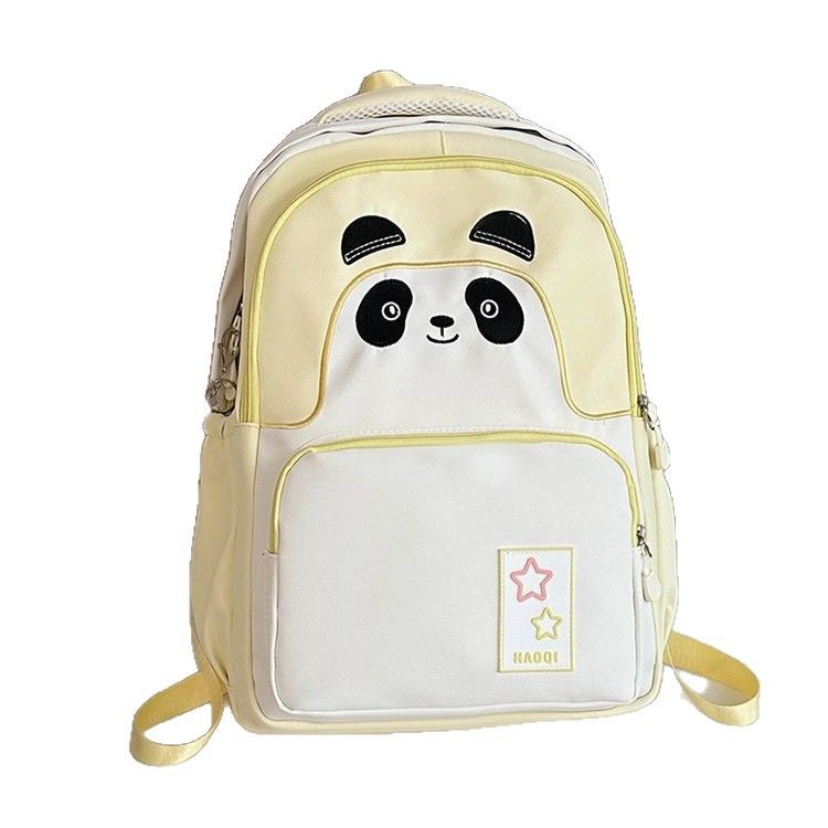 Korean style Instagram cute forest-themed high appearance level female double-shoulder cartoon giant panda schoolbag for junior high school students and backpack for female primary school students Item Picture