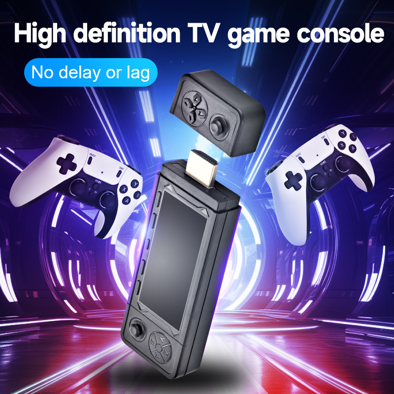 The P5 foreign Trade X9PRO TV features a high-definition 2.4G wireless retro HDMI home game console and PSP arcade Application Scenario