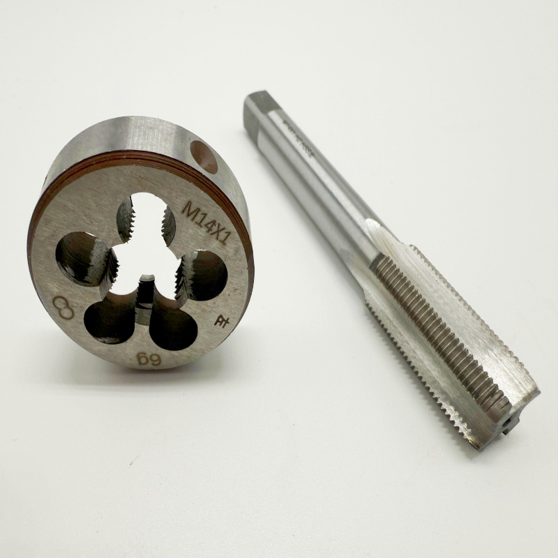 Left tooth set, reverse thread left hand round plate tooth + left tooth tap 2-piece set M3-M30 coarse and fine teeth manufacturer wholesale Application Scenario