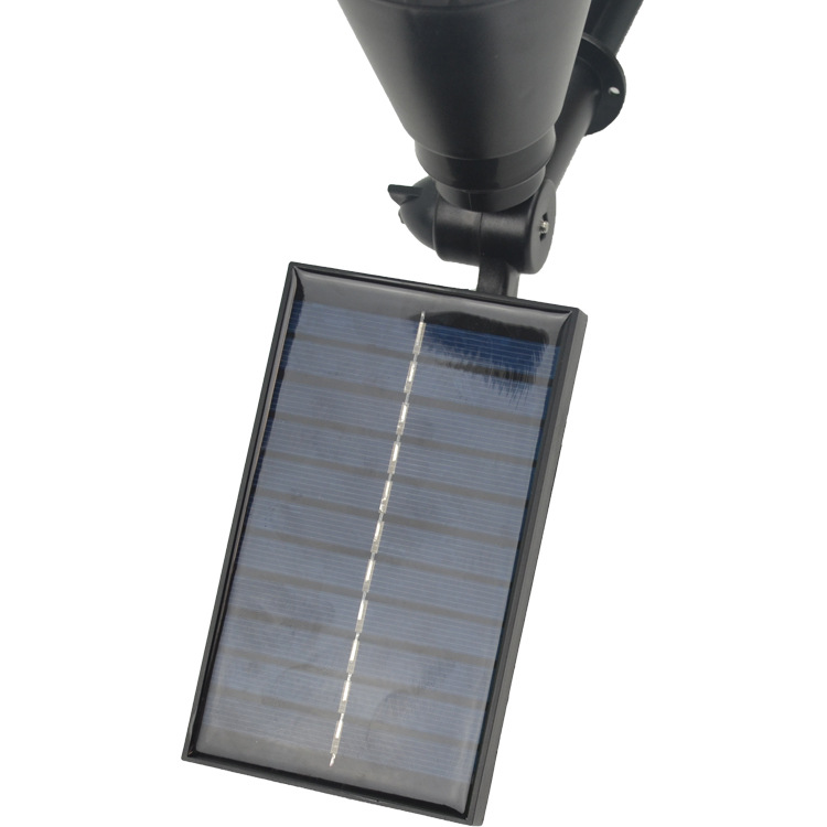 New solar-powered ground socket light, new type of ground socket lawn light, outdoor waterproof courtyard villa garden tree landscape spotlight details Picture