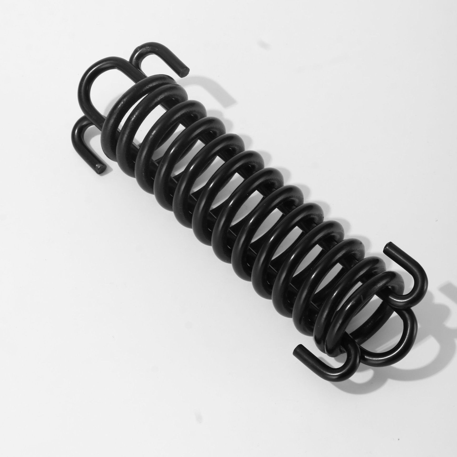 Cross-border stretched dog chain spring traction rope spring explosion-proof buffer tension spring shock-absorbing tent spring cover fabric compression spring Specification drawing