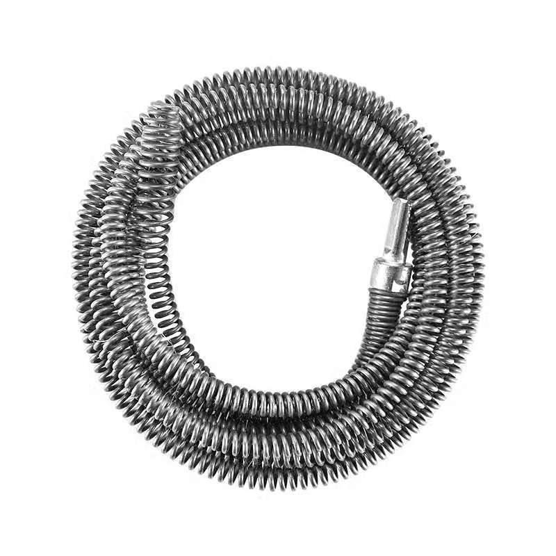 10mm galvanized pipe unclogging spring, 10mm 8m, 10m, 5m, 3m toilet unclogging device Application Scenario