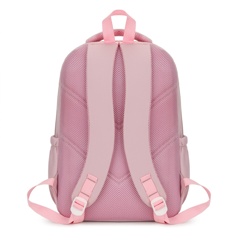 A new 2024 model of casual schoolbag for junior high school students, a lightweight and large-capacity backpack for girls in grades four, five and six Specification drawing