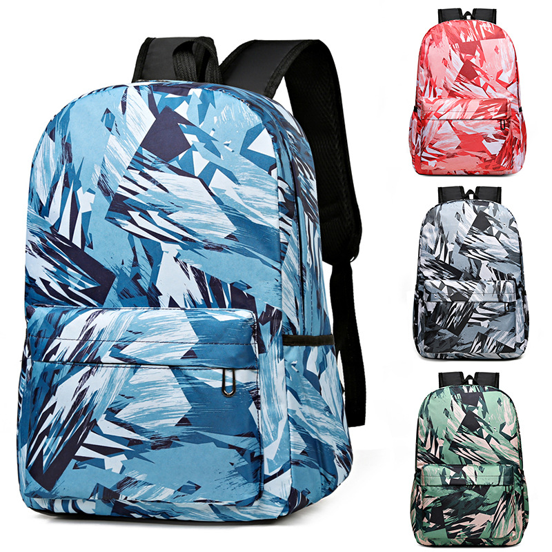Wholesale foreign trade schoolbags for girls, Korean style, simple and fashionable casual backpacks for primary school students, large-capacity outdoor travel backpacks full figure