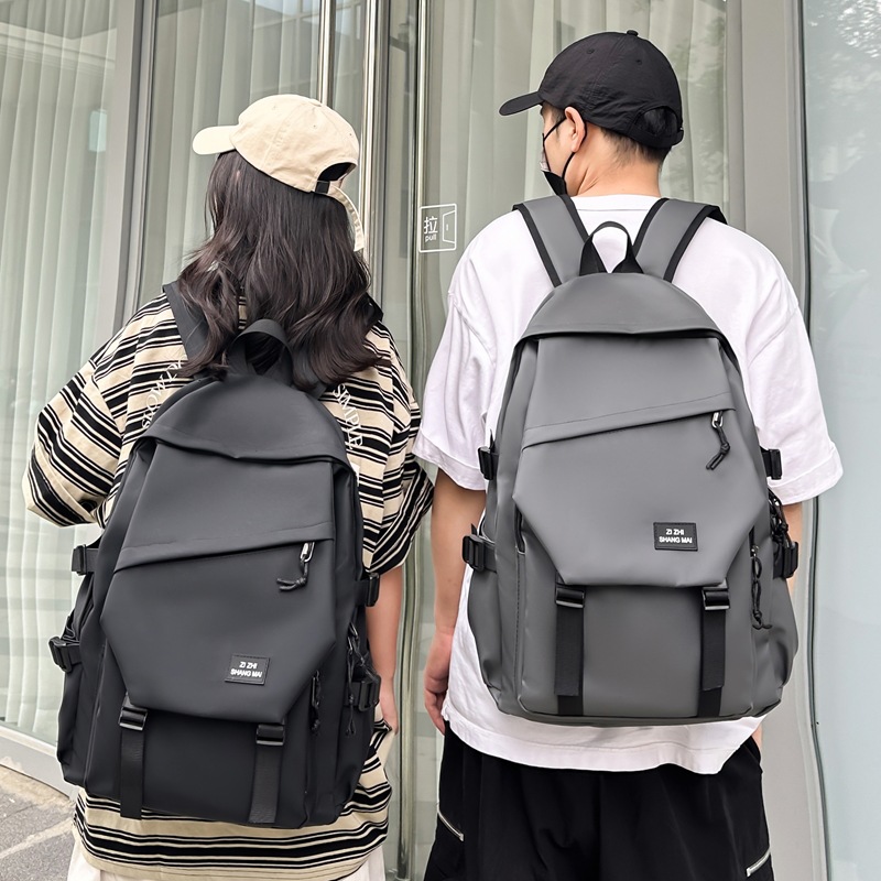 New versatile, casual and trendy backpack, large-capacity schoolbag for boys, girls, primary and secondary school students, portable travel and business backpack details Picture