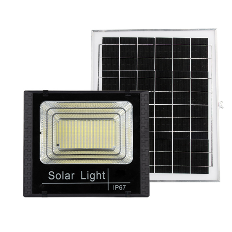 Warm light treasure basin solar floodlight, home villa garden lighting, waterproof courtyard lamp, outdoor solar lamp Item Picture
